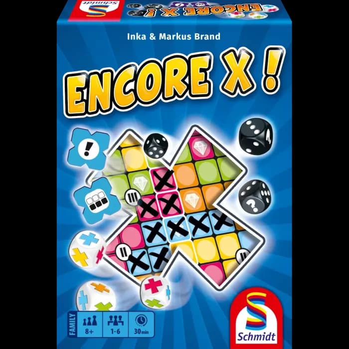 Boîte du jeu : Encore X !