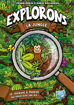 Couverture de Explorons la jungle