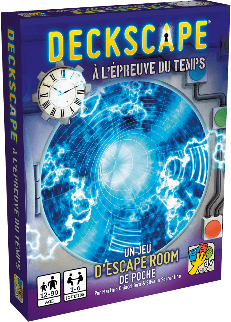 Boîte du jeu : DECKSCAPE à l'épreuve du temps