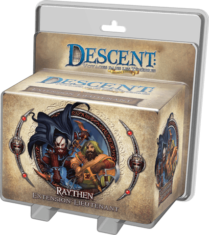 Boîte du jeu : Descent : Voyages dans les Tenebres ! - Pack Lieutenant Raythen