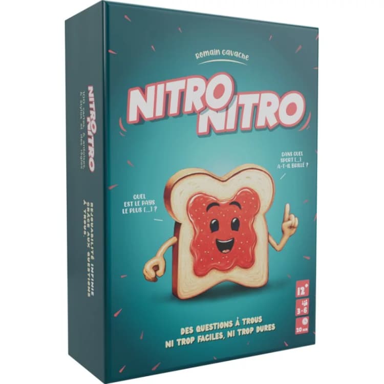 Boîte du jeu : Nitro Nitro