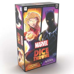 Couverture de Marvel Dice Throne : Captain Marvel v. Black Panther