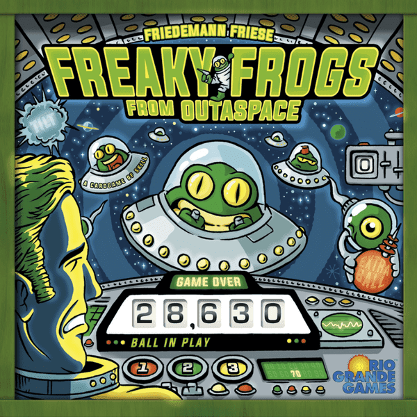 Boîte du jeu : Freaky Frogs from Outaspace