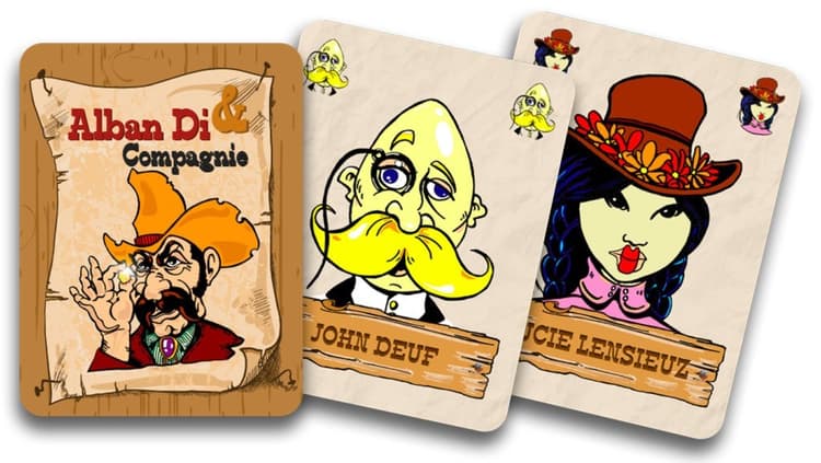 Boîte du jeu : Alban Di & Compagnie