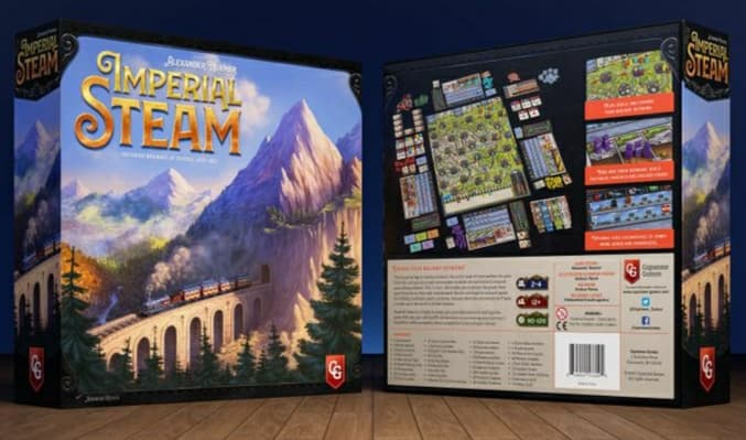 Boîte du jeu : Imperial Steam