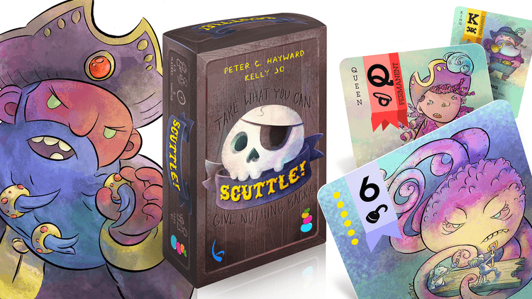 Boîte du jeu : Scuttles