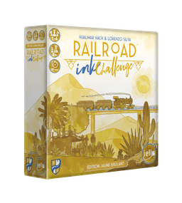 Couverture de Railroad Ink Challenge - Édition Jaune Brûlant