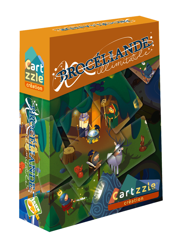 Boîte du jeu : Cartzzle - Brocéliande