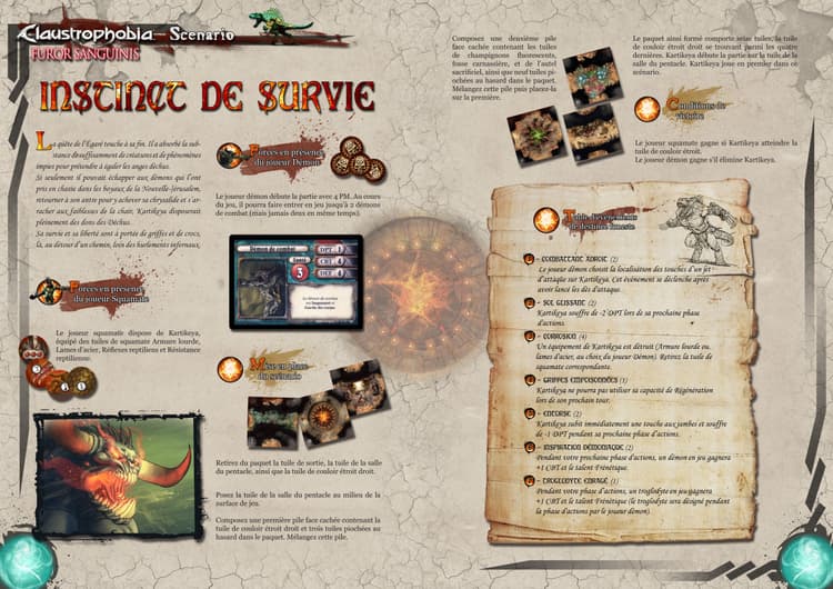 Boîte du jeu : Claustrophobia : Compendium Maleficarum
