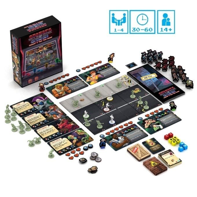 Boîte du jeu : STREETS OF STEEL