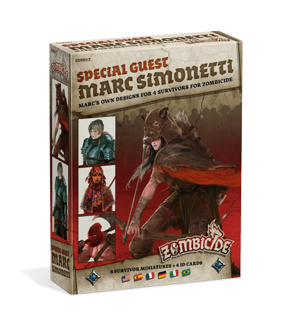 Boîte du jeu : Zombicide black plague - Special Guest: Marc Simonetti
