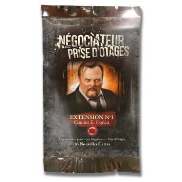Boîte du jeu : Négociateur: Prise d'otages - Extension 1 : Connor E. Ogden