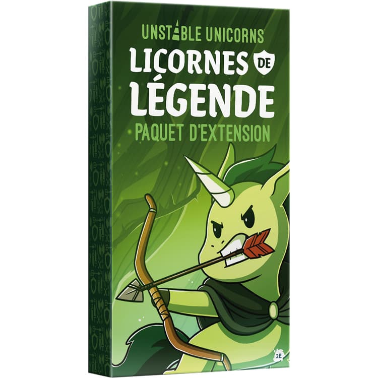 Boîte du jeu : Unstable Unicorns: Licornes de Légendes