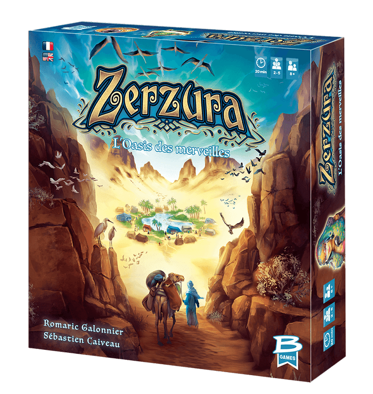 Boîte du jeu : Zerzura, L’Oasis des Merveilles