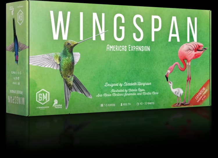 Boîte du jeu : Wingspan : Americas Expansion