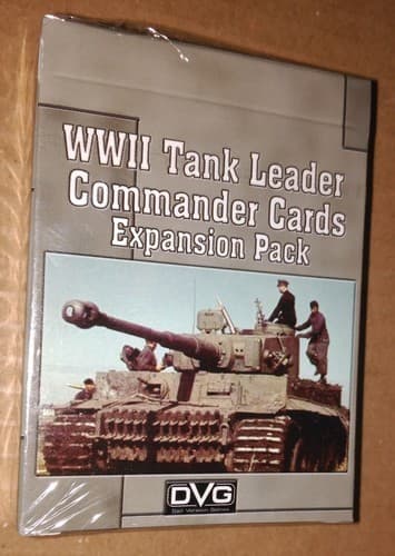 Boîte du jeu : Tank Leader : WW2 Commander Cards Expansion