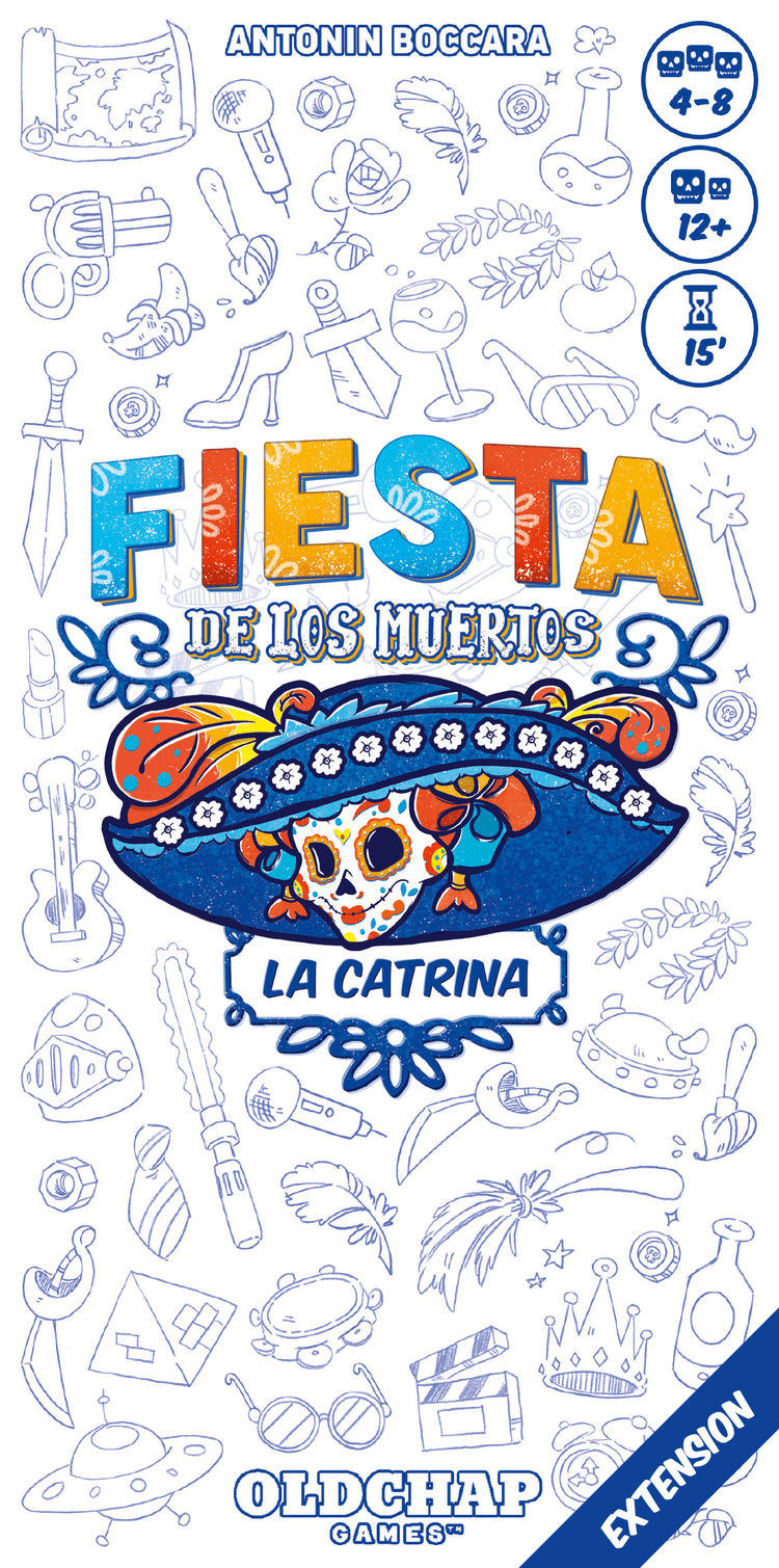 Boîte du jeu : Fiesta de los Muertos : La Catrina