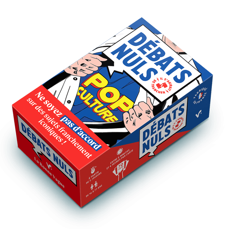 Boîte du jeu : Débats Nuls : Pop Culture