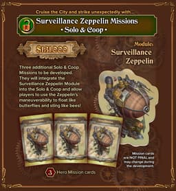 Couverture de City of the Great Machine - Module "Surveillance Zeppelin"