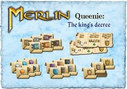 Couverture de Merlin - Queenie 2 - Le Décret Royal
