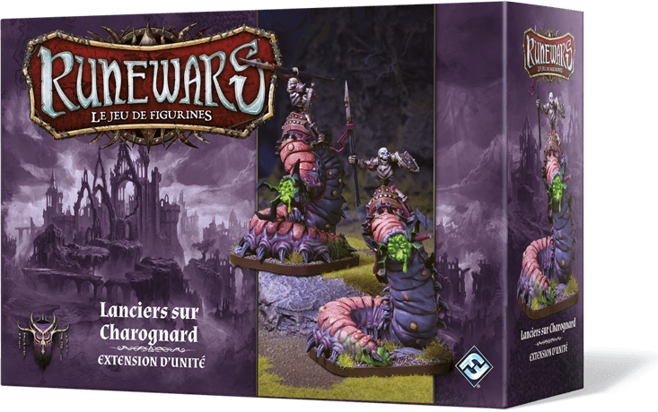 Boîte du jeu : Runewars - Lanciers sur Charognard