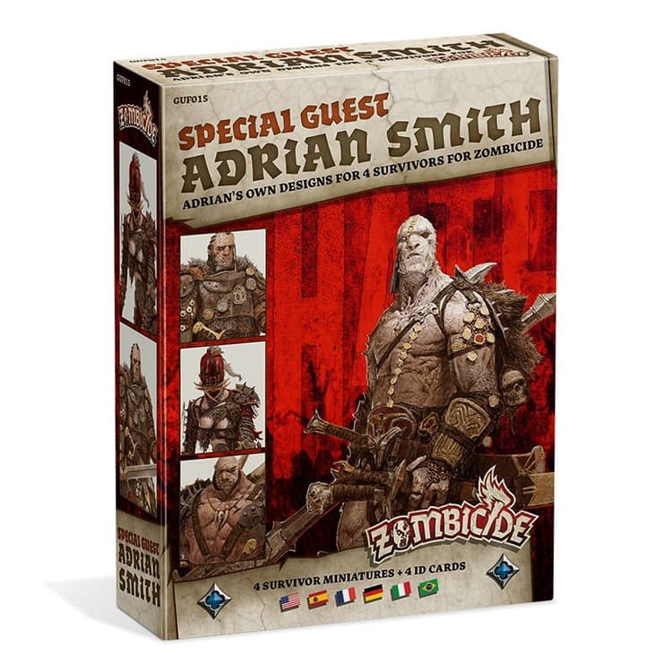 Boîte du jeu : Zombicide black plague - Special Guest: Adrian Smith