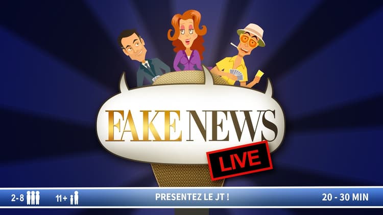 Boîte du jeu : FAKE NEWS LIVE