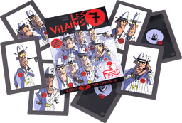 Couverture de LES 7 VILAINS