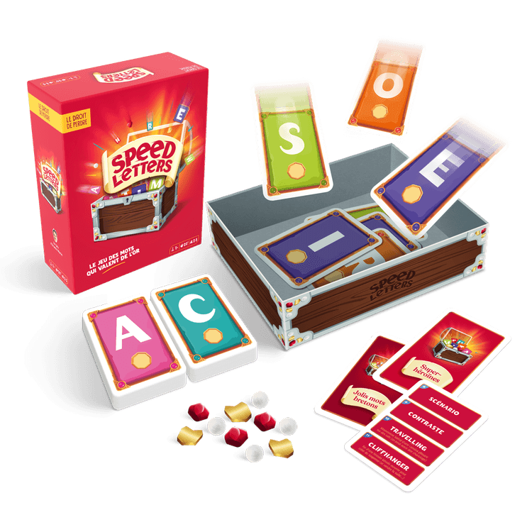 Boîte du jeu : Speed Letters