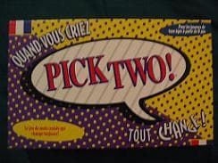 Boîte du jeu : Pick two