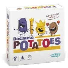 Couverture de Because potatoes