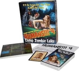 Couverture de Humans!!! 4: Camp Zombie Lake