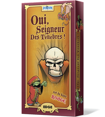Boîte du jeu : Oui Seigneur des Ténèbres ! - Set de base rouge
