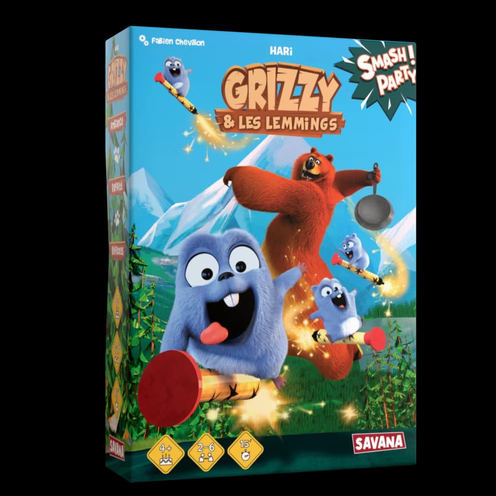 Grizzly & Les Lemmings : Smash Party
