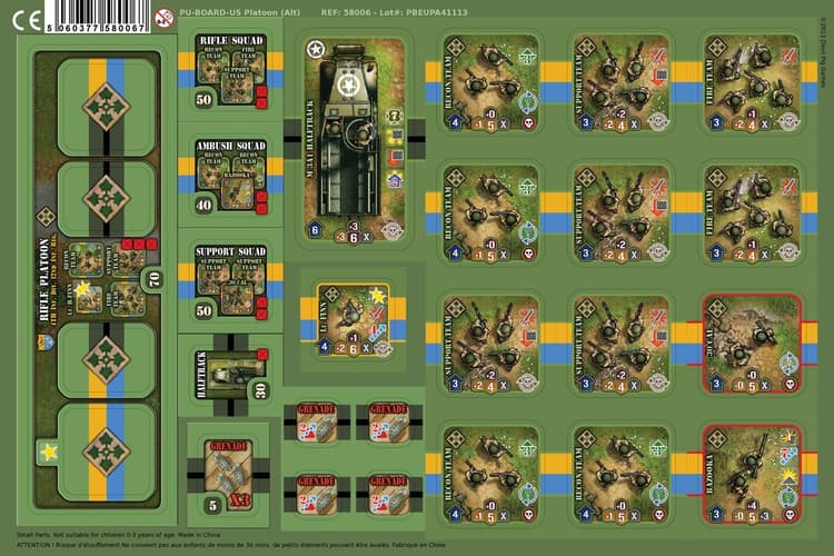 Boîte du jeu : Helden der Normandie: US-Platoon (Variante)