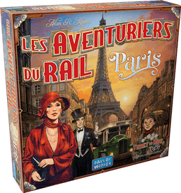 Couverture de Les Aventuriers du Rail : Paris