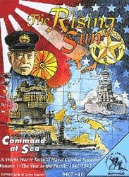 Couverture de The Rising Sun - The war in the Pacific 1941-43 - Command at sea vol. 1