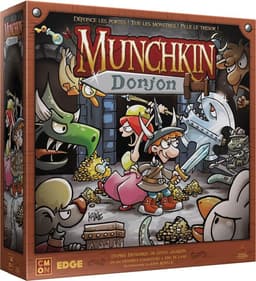 Couverture de Munchkin Donjon
