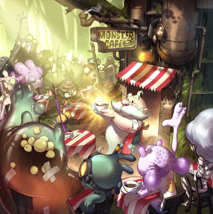 Boîte du jeu : Monster Café