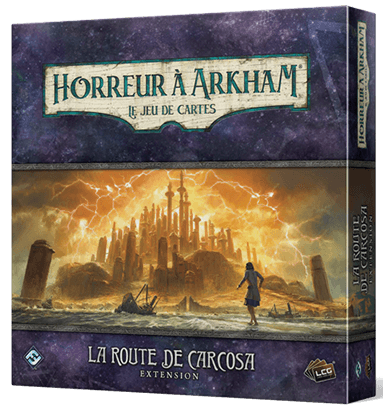 Boîte du jeu : Horreur à Arkham : Le Jeu de Cartes - La Route de Carcosa