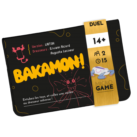 Boîte du jeu : Bakamon : version Laiton