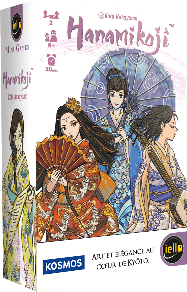 Boîte du jeu : Hanamikoji