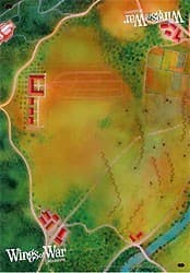 Boîte du jeu : Wings of War : Tapis de jeu Ouest