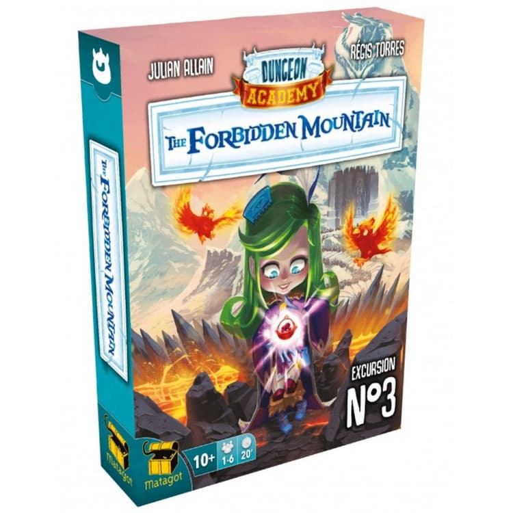 Boîte du jeu : Dungeon Academy : La Montagne Interdite