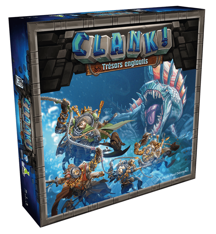 Boîte du jeu : Clank! Trésors Engloutis