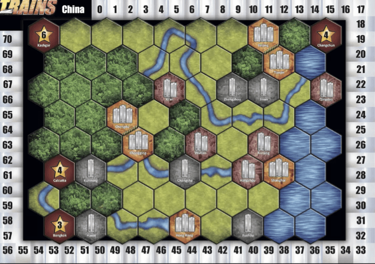 Boîte du jeu : Trains : Bay Area & China