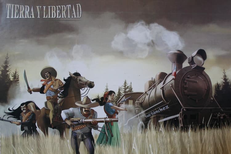 Boîte du jeu : Tierra y Libertad