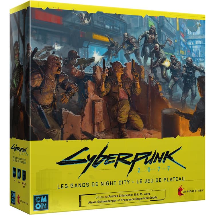 Boîte du jeu : Cyberpunk 2077 : Gangs of Night City