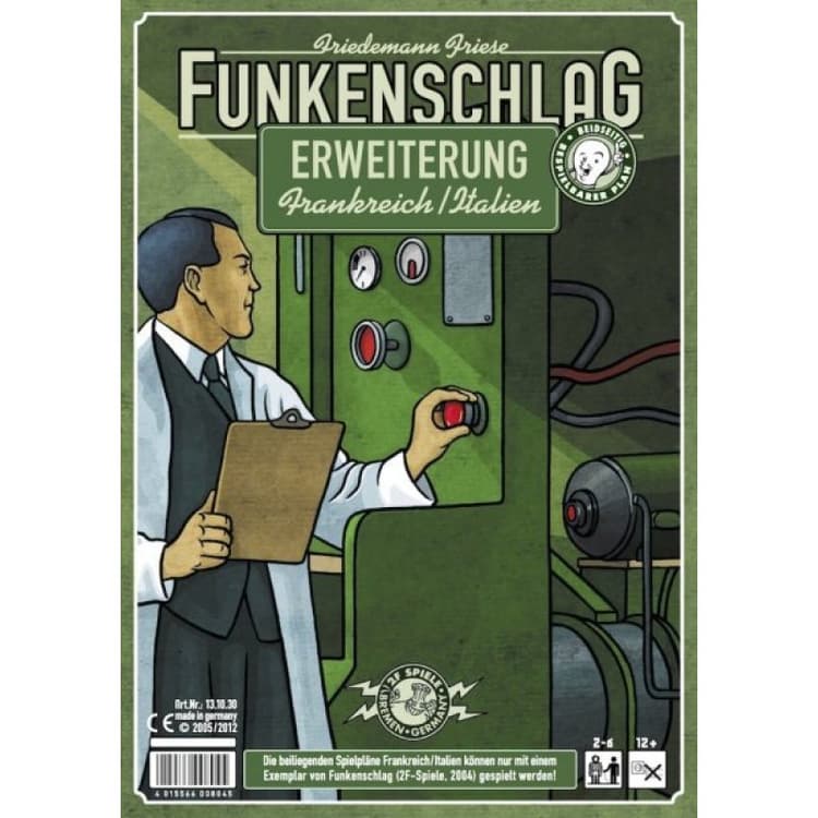 Boîte du jeu : Funkenschlag : Frankreich/Italien