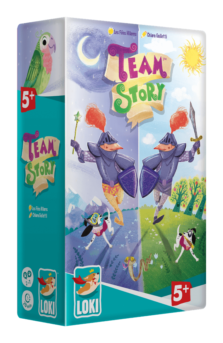 Boîte du jeu : Team Story